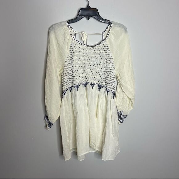 FREE PEOPLE What A Feeling Tunic - Sage Combo - Picture 8 of 9